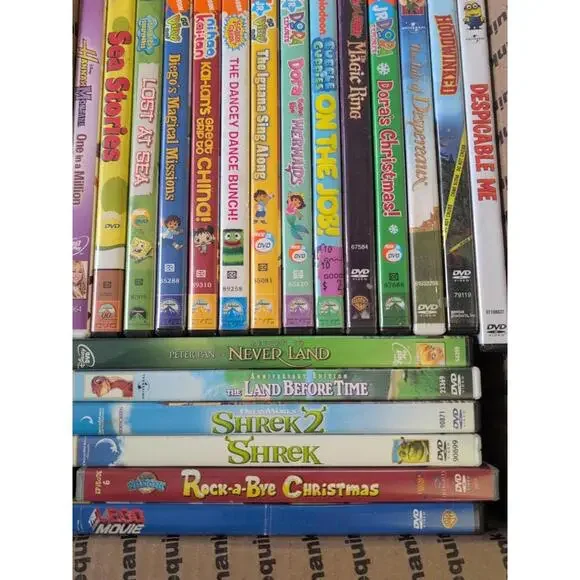 Lot Of 20 Nickelodeon Nick At Night And Other Various Kids DVDs - T6#819